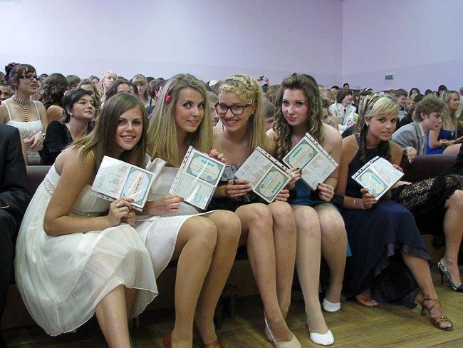 Graduation of the Ninth-Formers