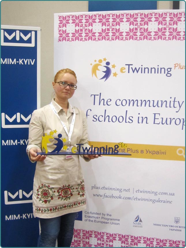 Вчителі Скандинавської гімназії на практичній сесії програми E-Twinning Plus – 2014