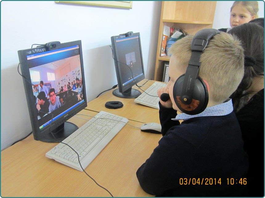 conduct videoconferencing eTwinning project