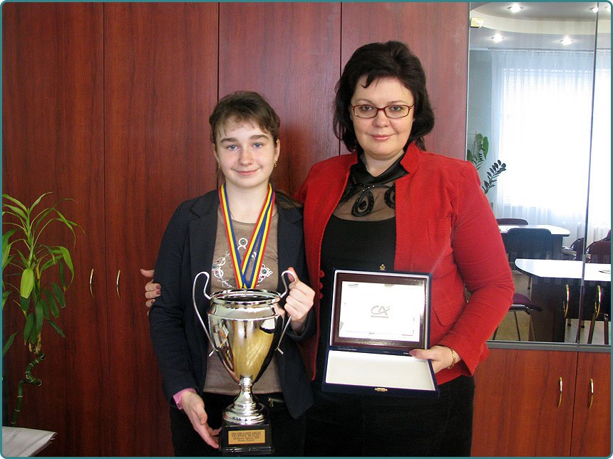 Pride of Scandinavian Gymnasium Daria Snigur
