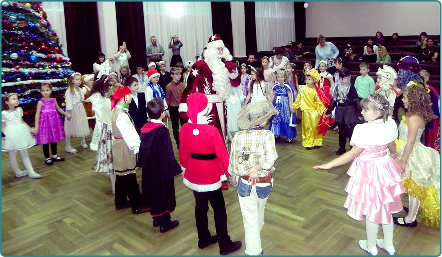 святкування Ногоро року у Скандинавсій гімназії