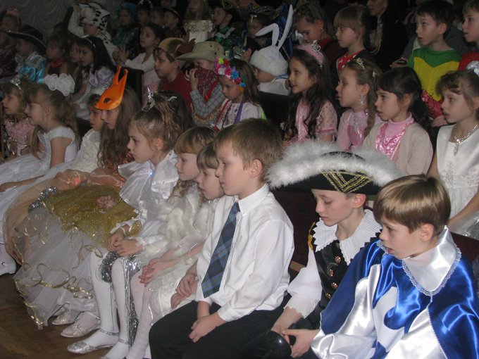 The «Christmas Eve» play for the students of the 5-6th classes